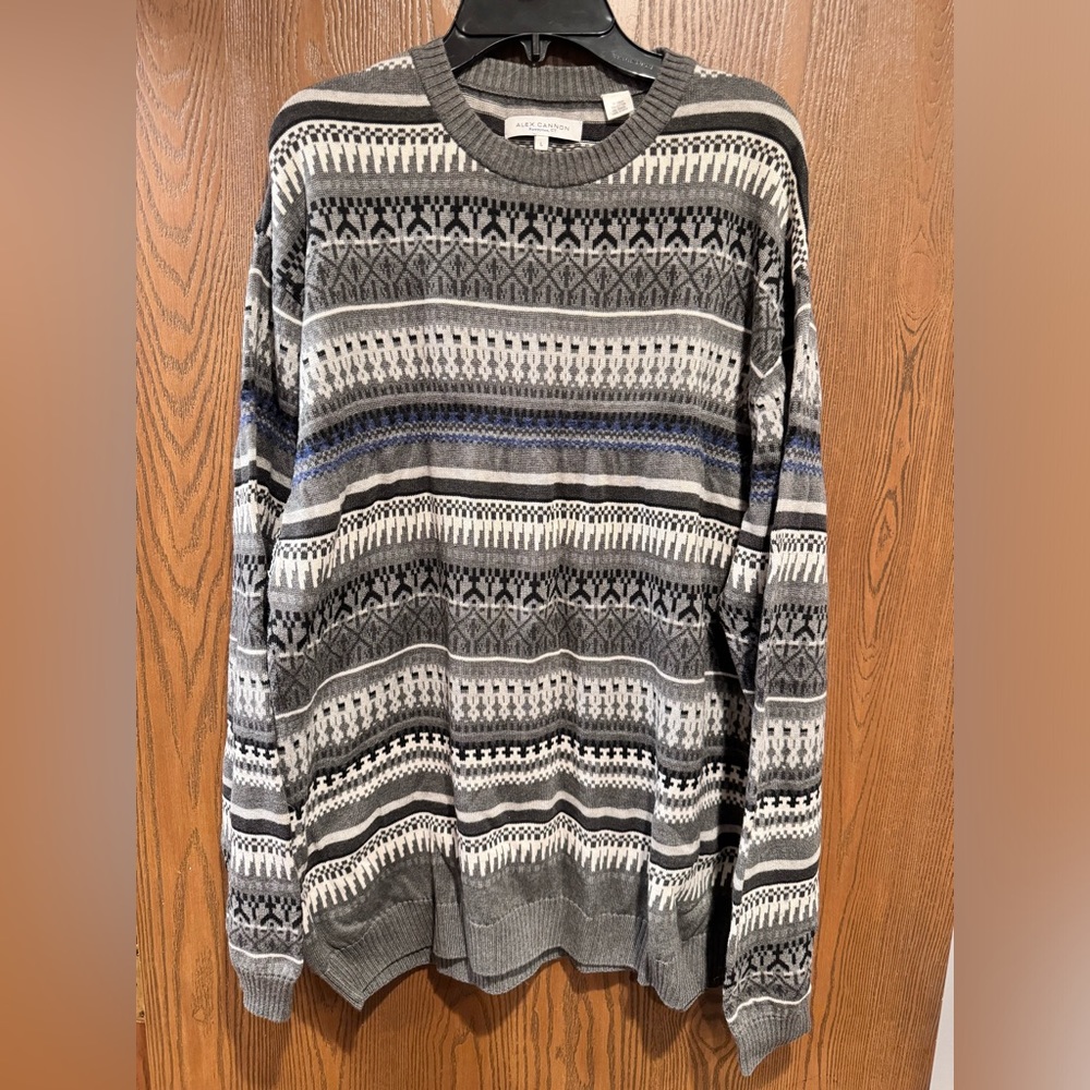 Alex Cannon Holiday Sweater men’s size L